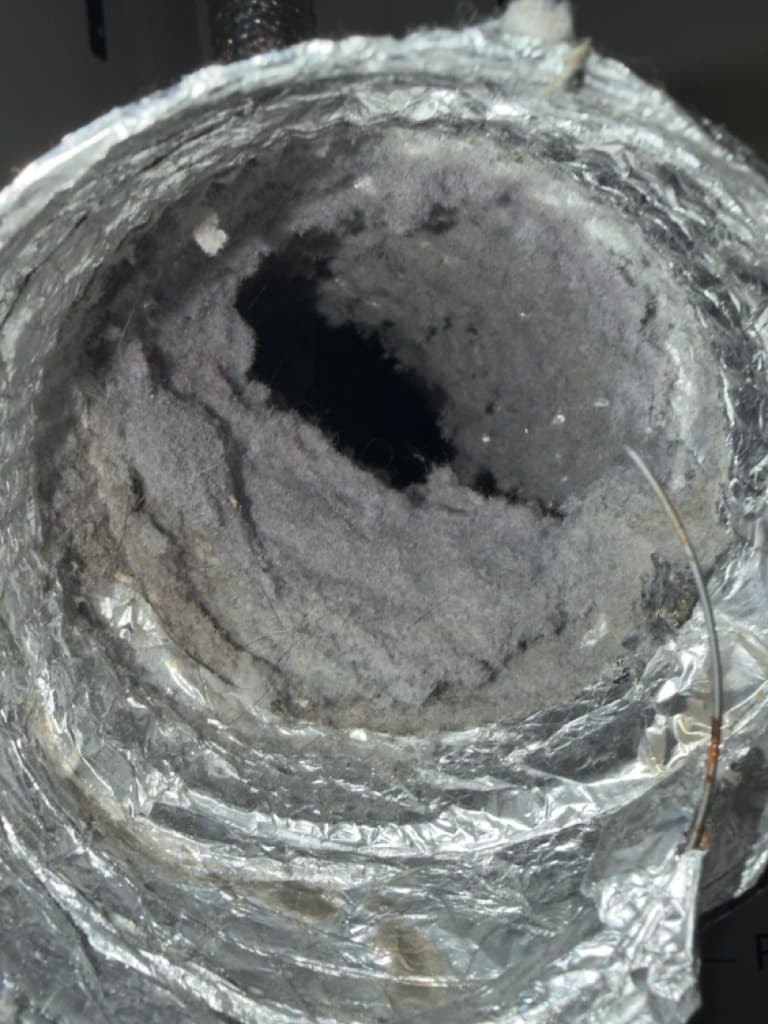 Clogged Dryer Vent