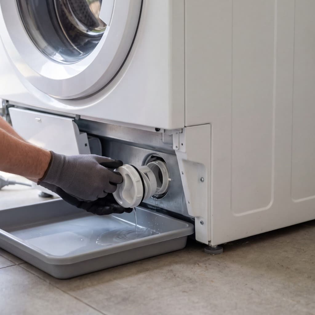 Washer Drain Pump Filter Clearance